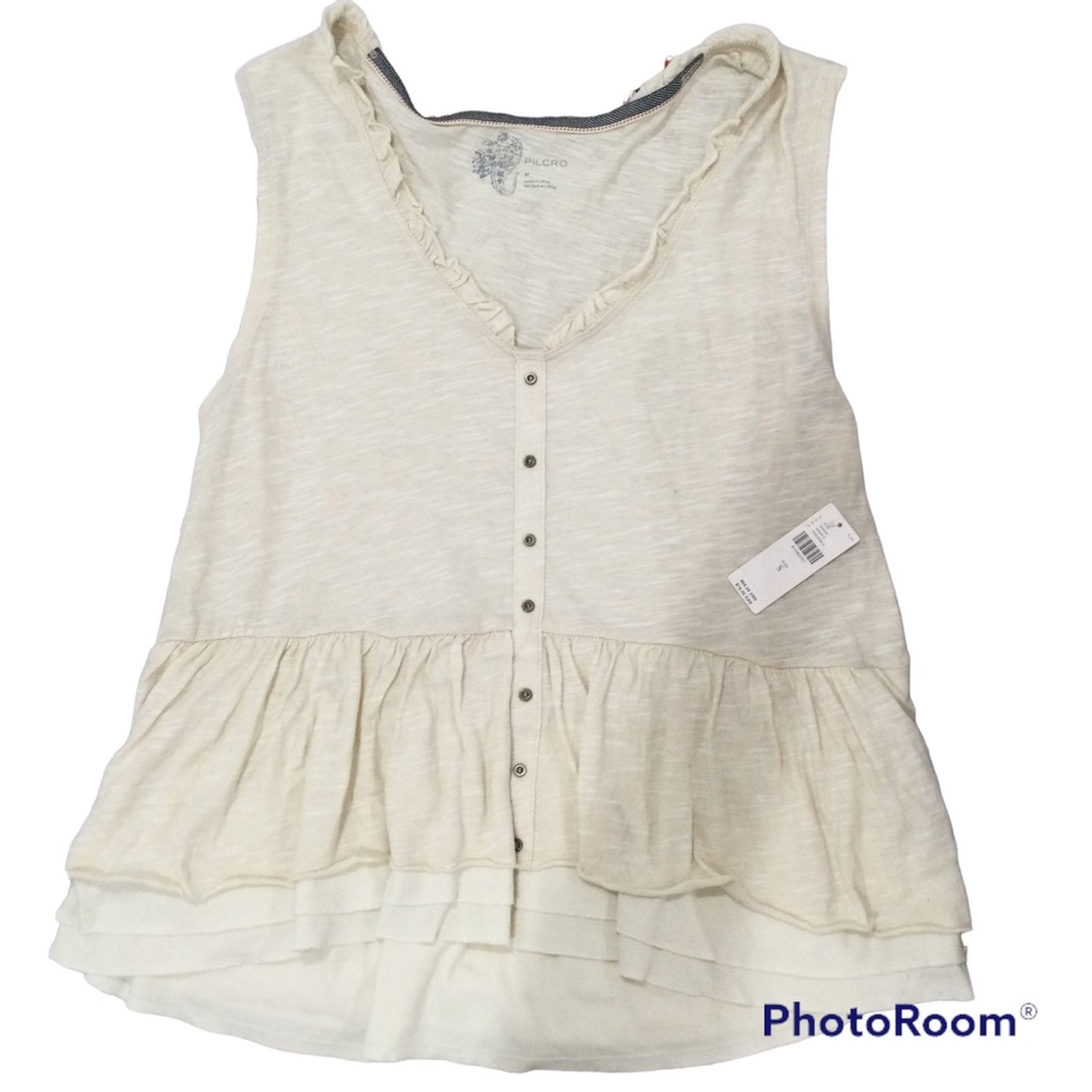 Anthropologie Pilcro tank top/ blouse medium New with tags